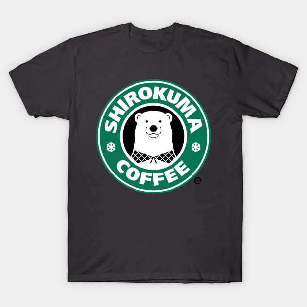 Shirokuma Coffee T-Shirt by Eozen